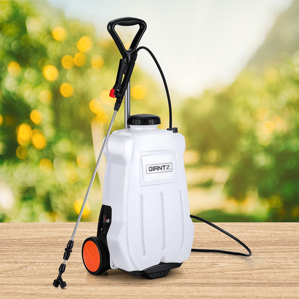 Herbicides: Giantz Weed Sprayer Electric 20L Backpack Trolley