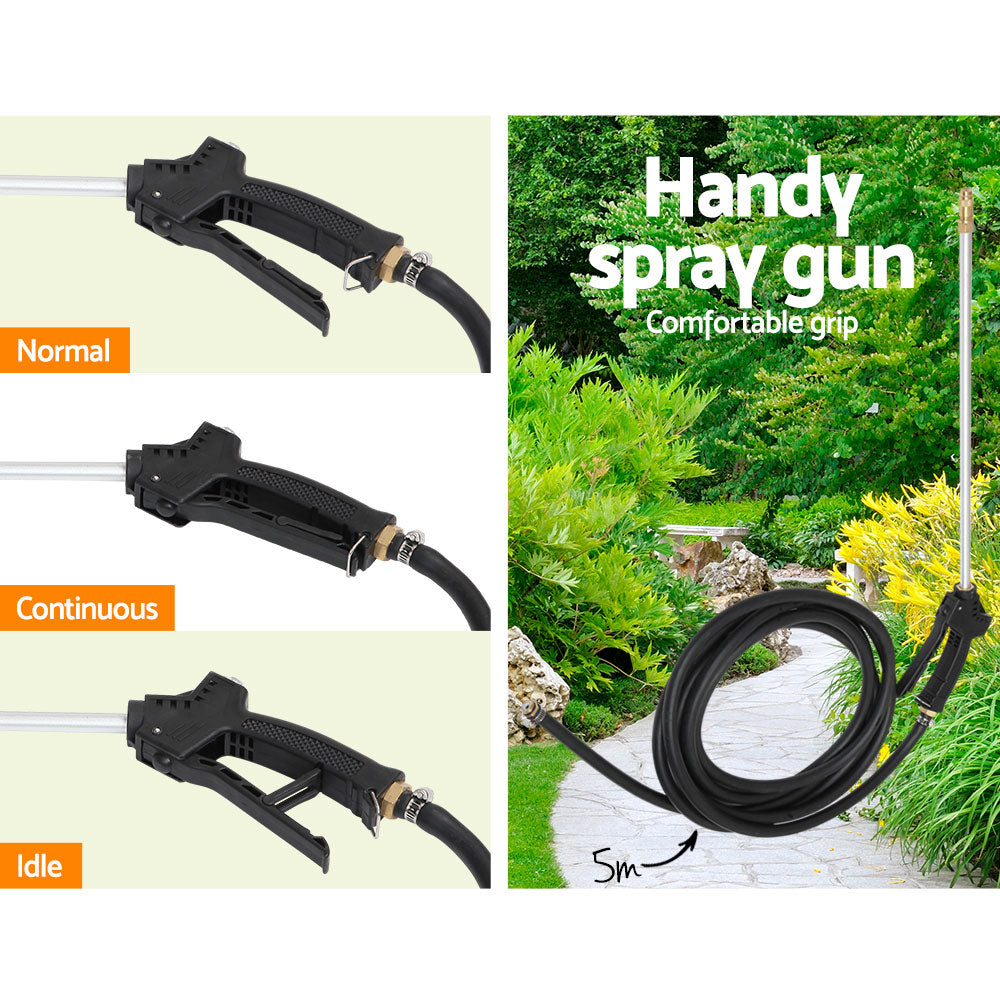 Herbicides: Giantz Weed Sprayer 60L Trailer 1.5M Boom Garden Spray