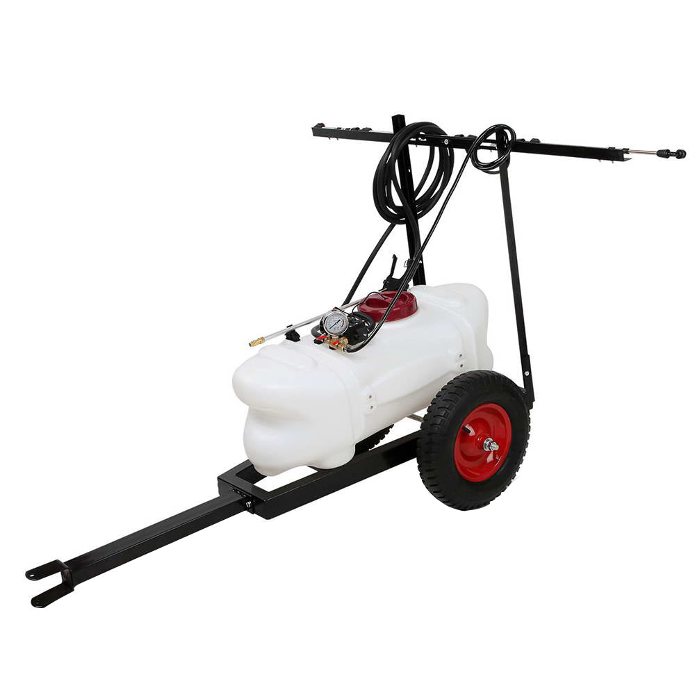 Herbicides: Giantz Weed Sprayer 60L Trailer 1.5M Boom Garden Spray