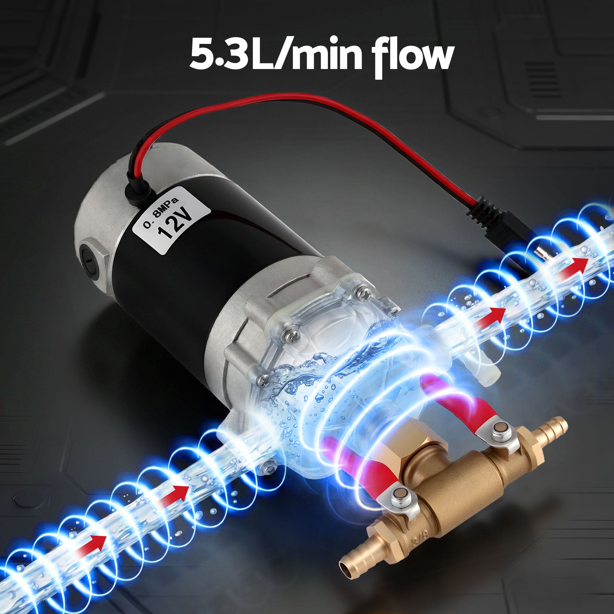 Herbicides: Giantz Garden Pump Sprayer Pressure Sprayer Pump 12V Diaphragm Sprayer Pump