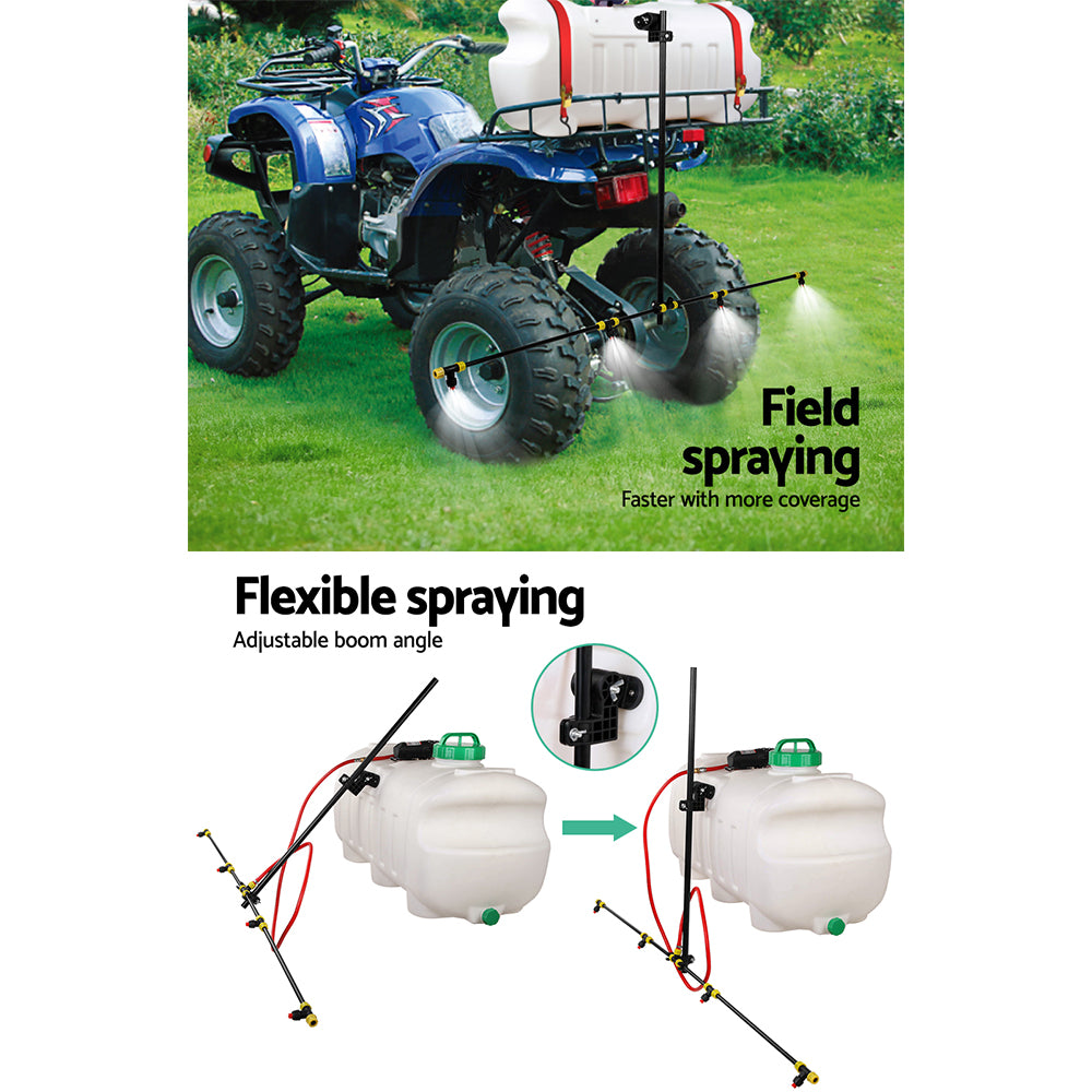 Herbicides: Giantz Weed Sprayer 1.5M Boom 70/ 100L Garden Spray