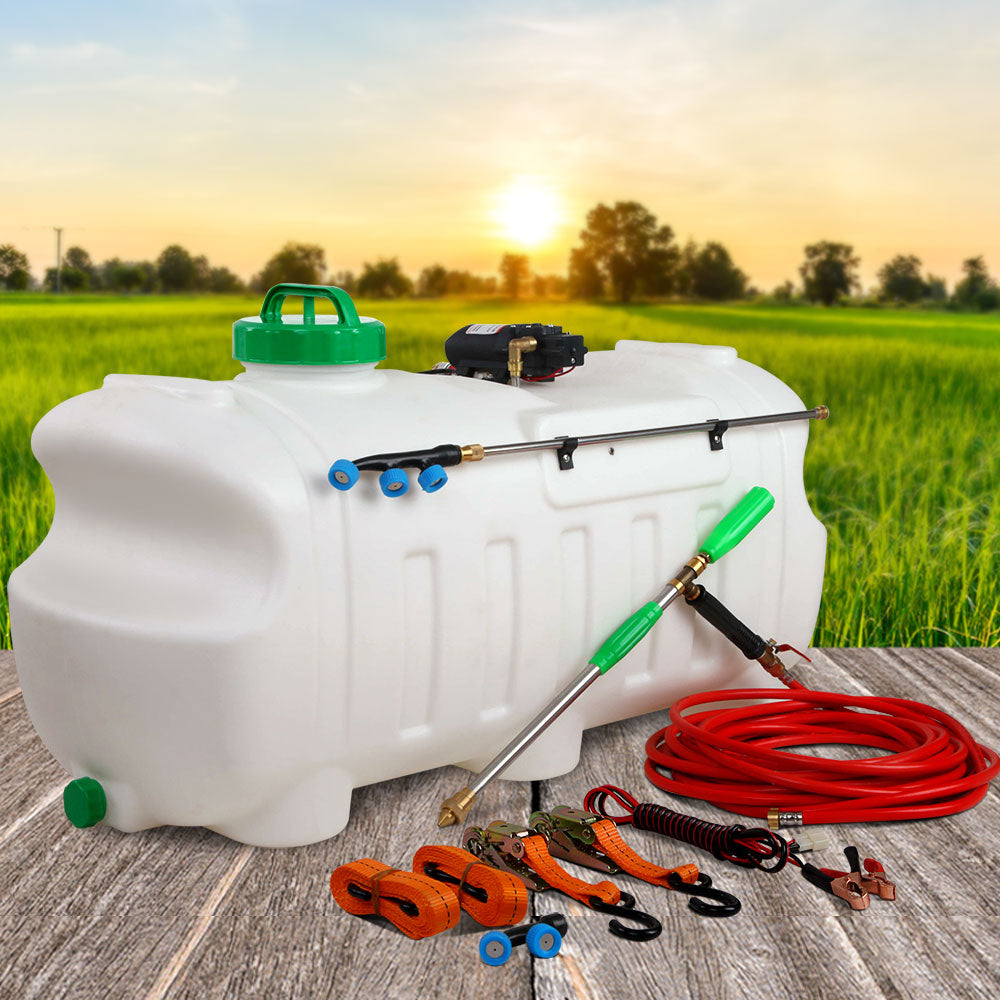 Herbicides: Giantz Weed Sprayer 100L Garden Spray