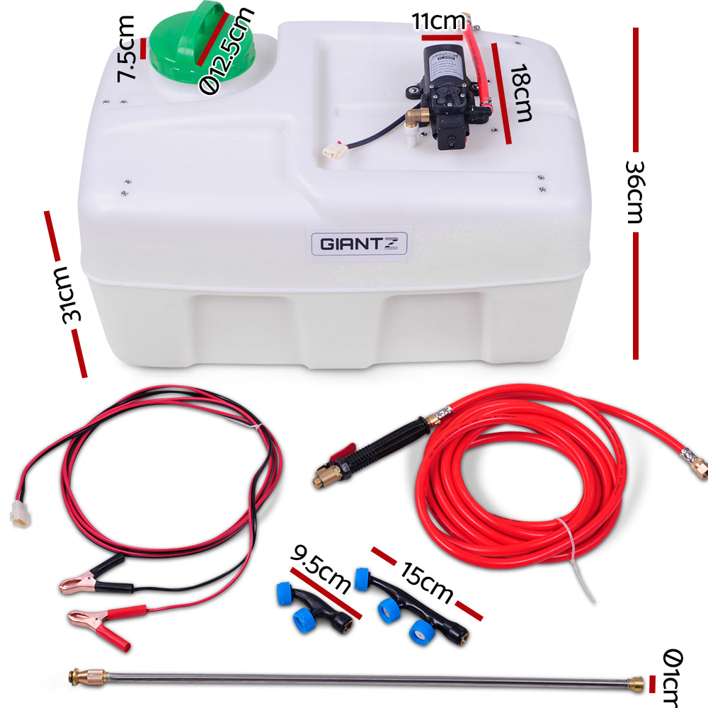 Herbicides: Giantz Weed Sprayer 50L Garden Spray