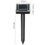 Gardening Tools: Vermitrap Set of 4 Ultrasonic Solar Powered Snake Repellent