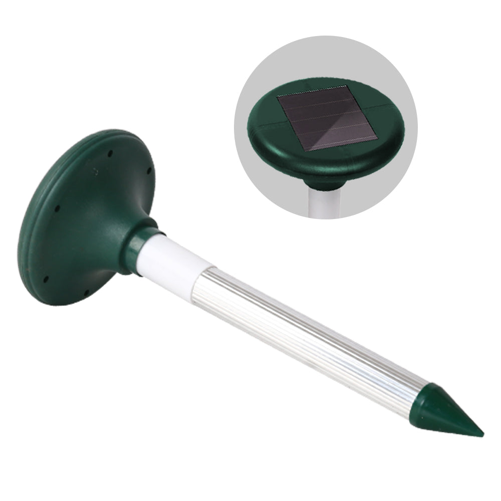Gardening Tools: Gardeon Snake Repeller Set of 12 Solar LED Pulse Plus Ultrasonic Pest Rodent Repellent