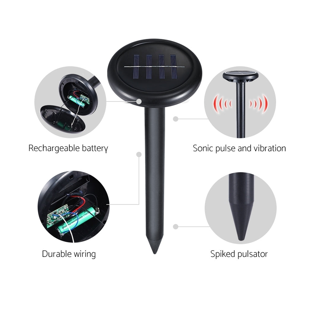 Gardening Tools: Gardeon Snake Repeller 8X Ultrasonic Solar Powered