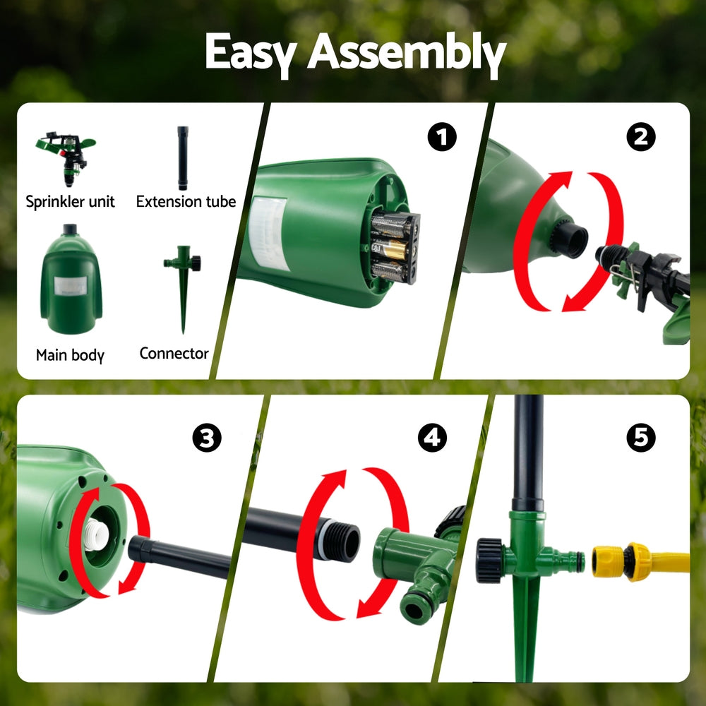 Other Outdoor Lights: Gardeon Snake Repeller Outdoor Water Sprinkler Animal Deterrent