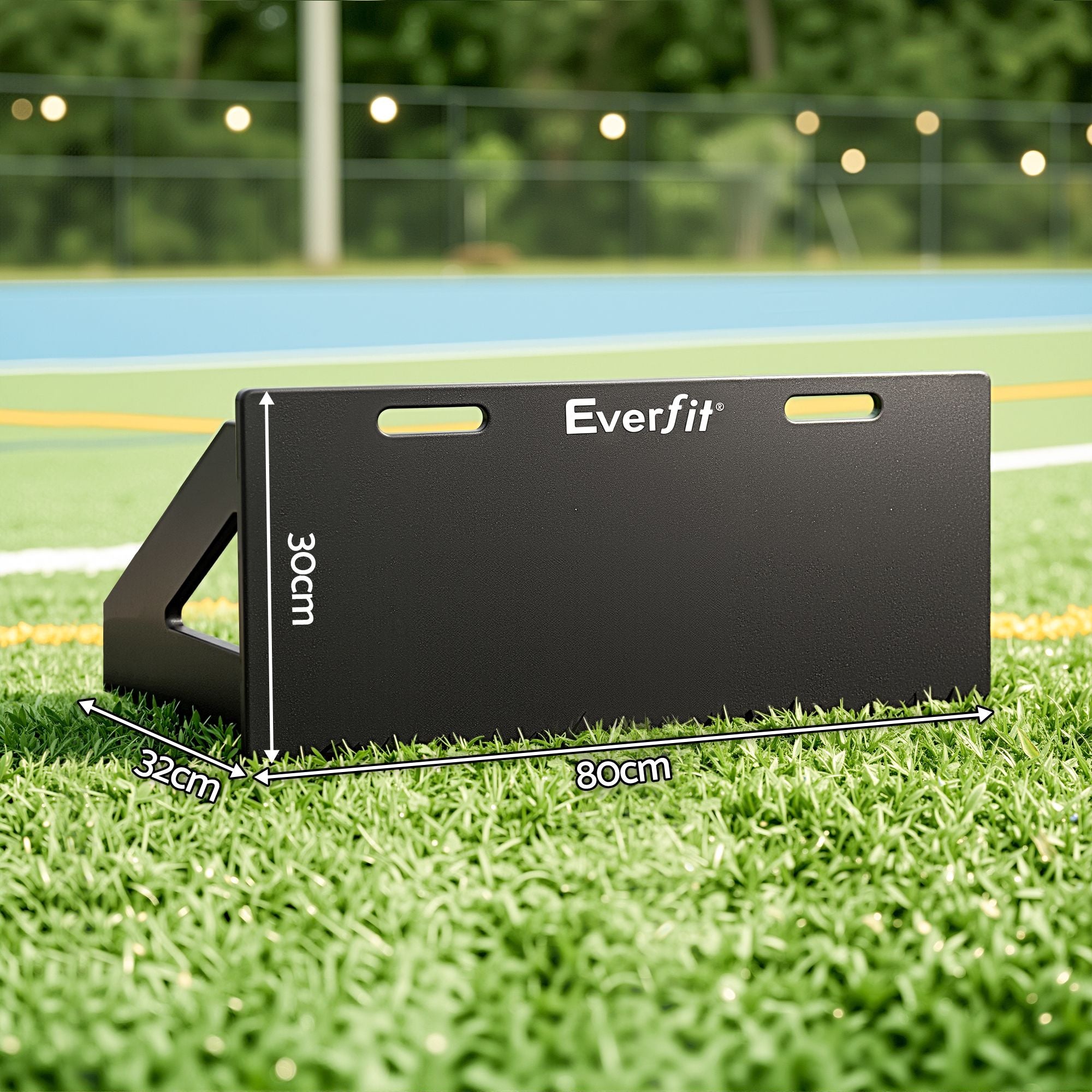 Everfit Soccer Rebounder Board 80cm x 30cm Football Rebound Wall with 2 Angles