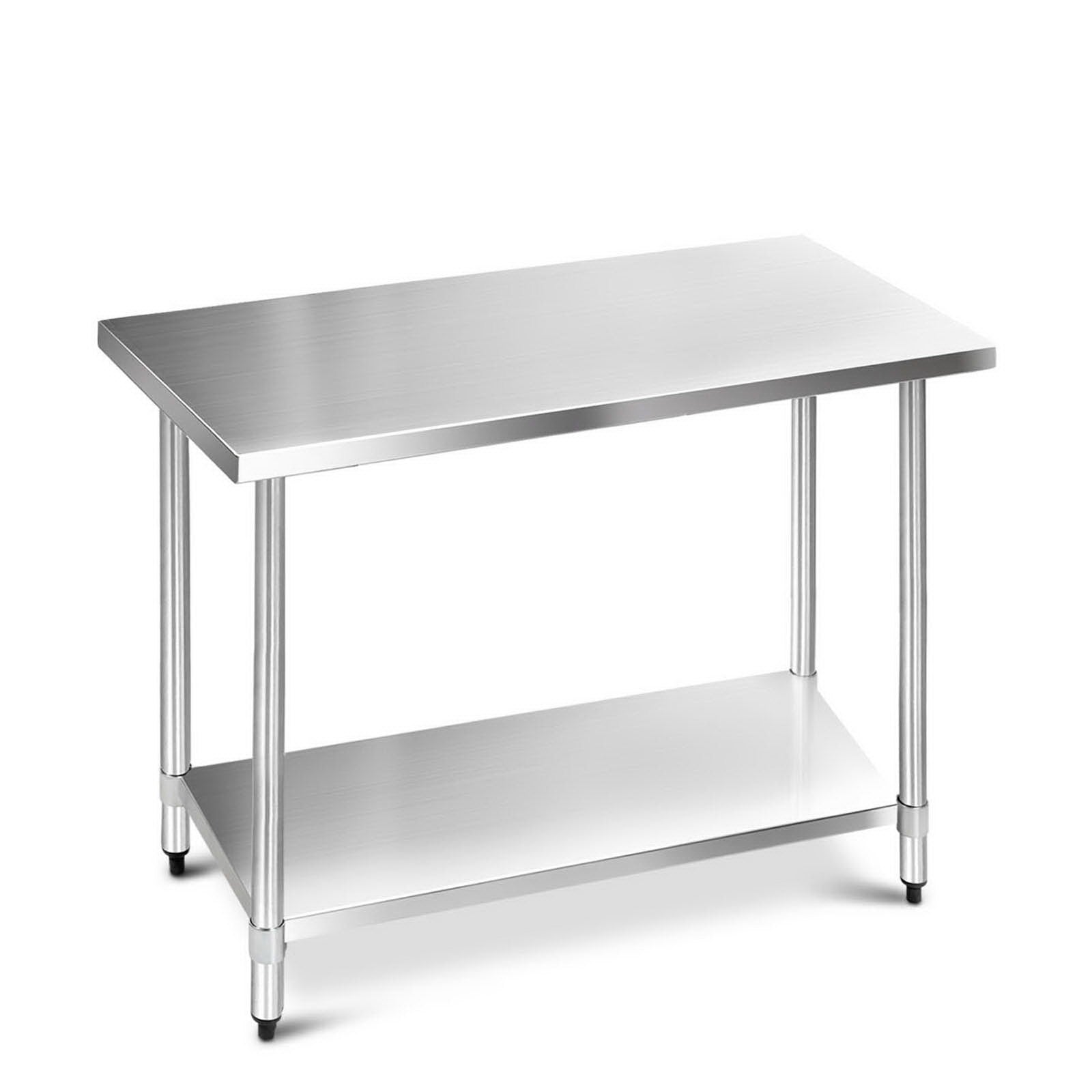 Kitchen Sinks: Cefito 1219x610mm Stainless Steel Kitchen Bench 304