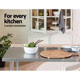 Kitchen Sinks: Cefito 1524x610mm Stainless Steel Kitchen Bench 304