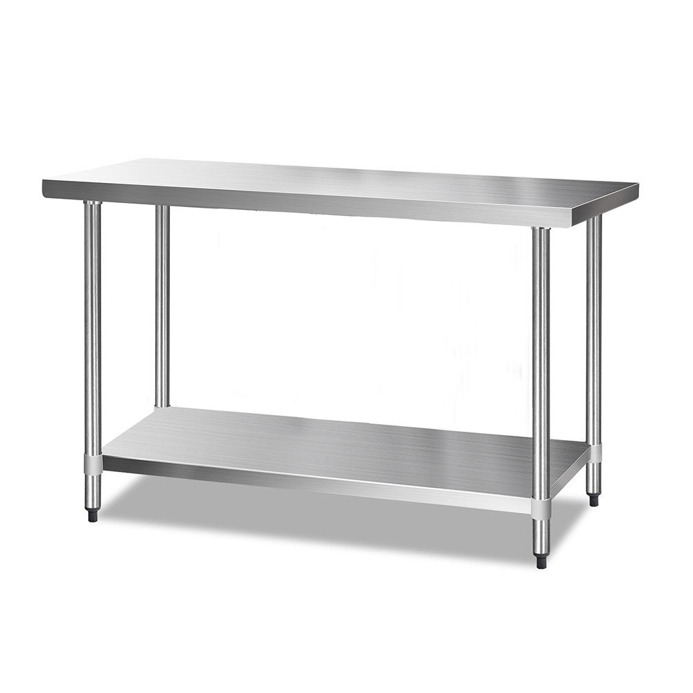 Kitchen Sinks: Cefito 1524x610mm Stainless Steel Kitchen Bench 304