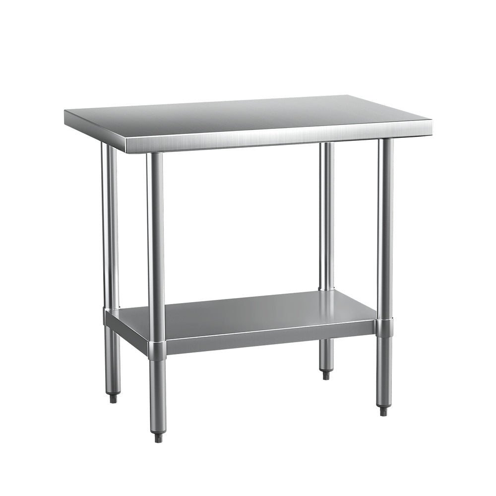 Kitchen Sinks: Cefito Stainless Steel Kitchen Benches Work Bench 910x610mm 430