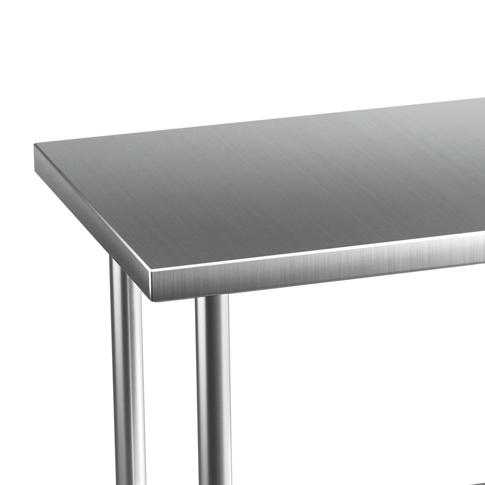 Kitchen Sinks: Cefito Stainless Steel Kitchen Benches Work Bench 910x610mm 430