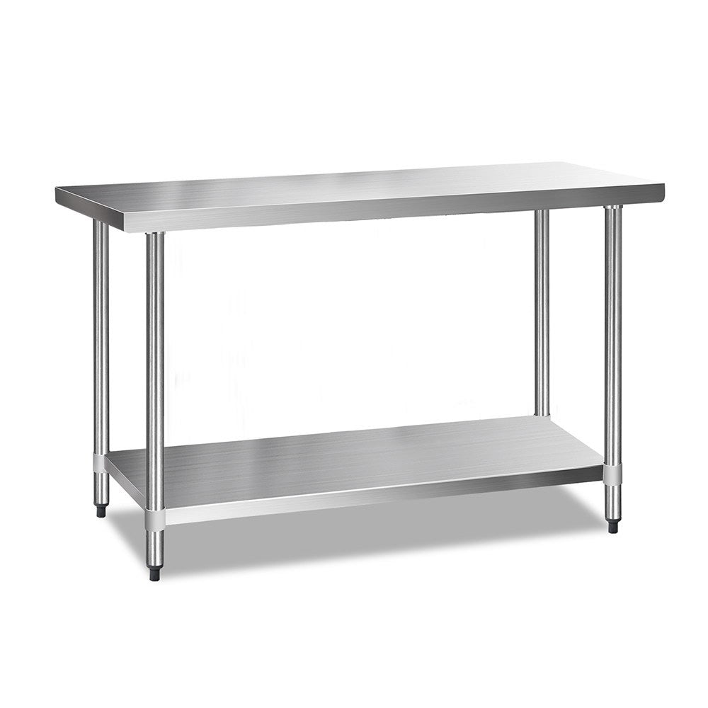 Kitchen Sinks: Cefito 1524x610mm Stainless Steel Kitchen Bench 430
