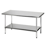 Cefito 1524x762mm Stainless Steel Kitchen Bench 430
