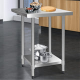 Kitchen Sinks: Cefito 760x760mm Stainless Steel Kitchen Bench 430