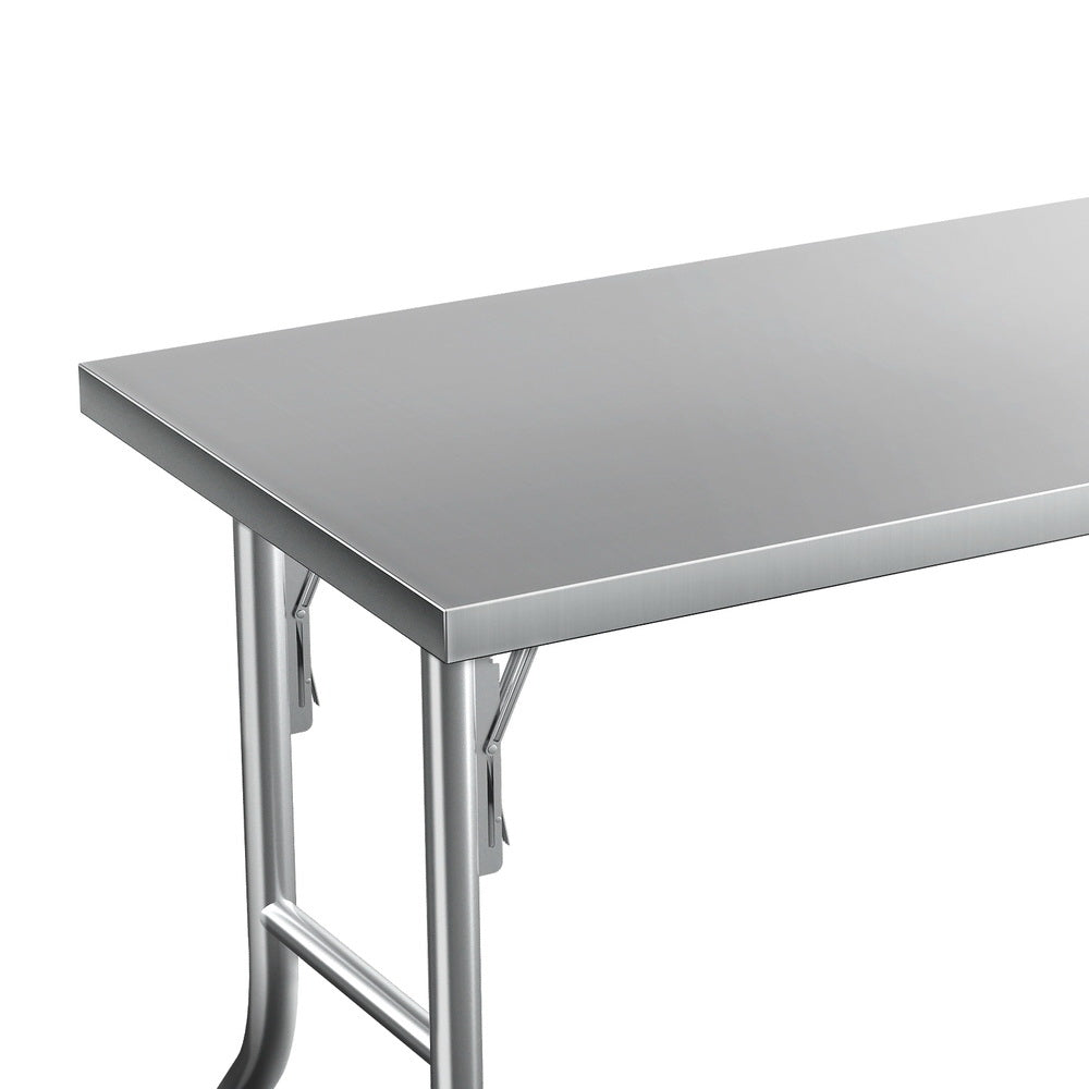Camp Furniture: Cefito Stainless Steel Kitchen Benches Work Bench Food Foldable 430