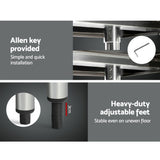 Kitchen Sinks: Cefito 1829x610mm Stainless Steel Kitchen Bench with Wheels 430