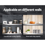 Kitchen & Bathroom DIY: Cefito 1800mm Stainless Steel Kitchen Wall Shelf Mounted Rack