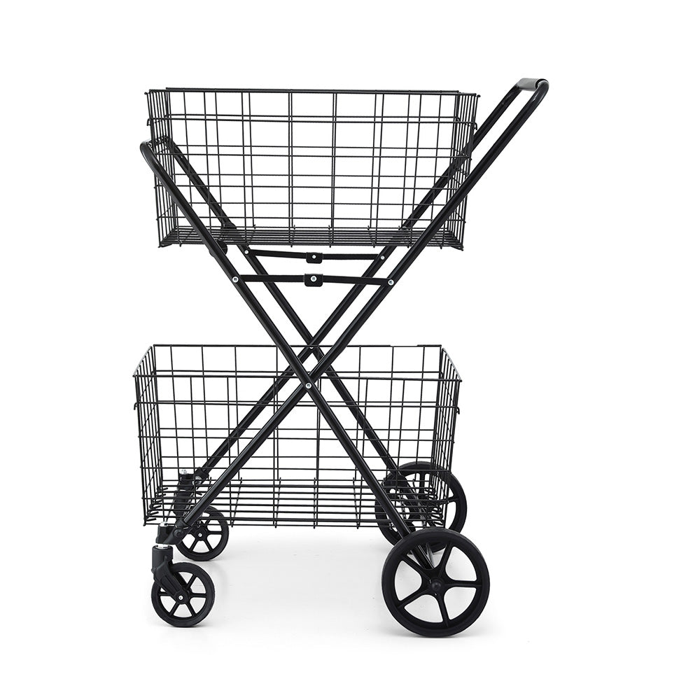 Utility Trolleys: Emajin Foldable Shopping Trolley Cart