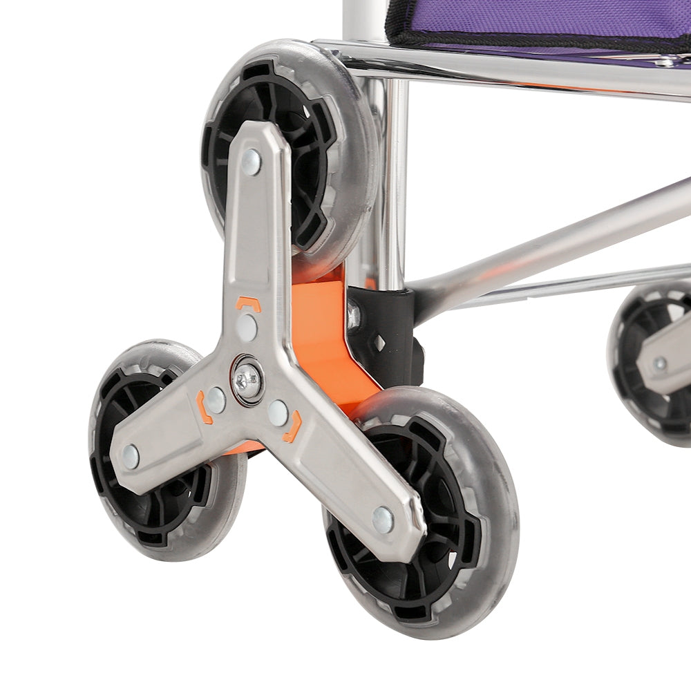 Kitchen & Dining Trolleys: Emajin Shopping Cart Trolley 35L Foldable Climbing Wheels