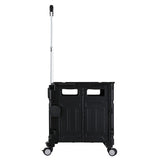 Emajin Shopping Trolley Cart 75L Foldable Black