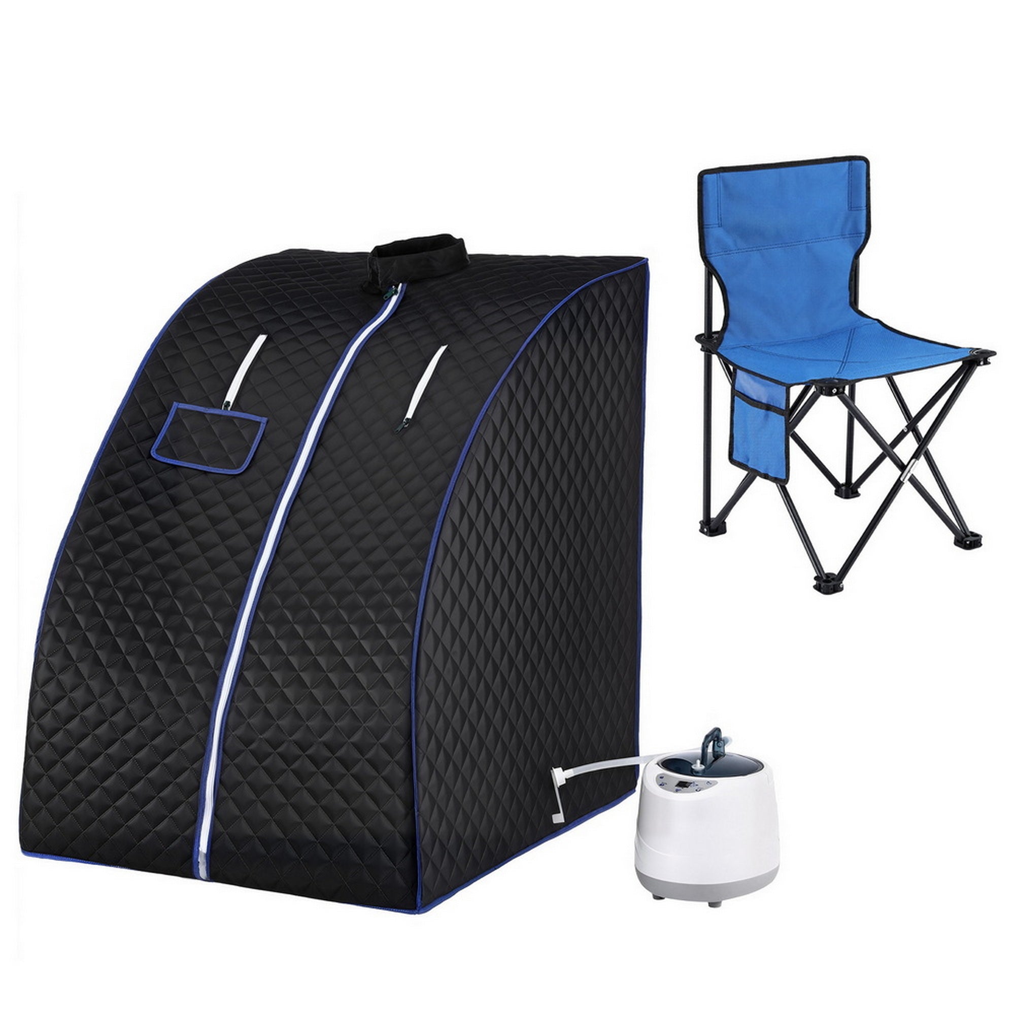 Speciality Appliances: Devanti Portable Steam Sauna Tent 1000W 2L Steamer Pot Personal Home SPA Timer