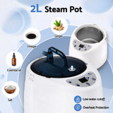 Speciality Appliances: Devanti Portable Steam Sauna Tent 1000W 2L Steamer Pot Personal Home SPA Timer