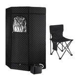 Speciality Appliances: Devanti Portable Steam Sauna Tent 1000W 3L Steamer Pot Full Body Home SPA Timer