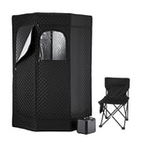 Speciality Appliances: Devanti Portable Steam Sauna Tent 1000W 3L Steamer Pot Full Body Home SPA Timer