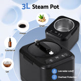 Speciality Appliances: Devanti Portable Steam Sauna Tent 1000W 3L Steamer Pot Full Body Home SPA Timer