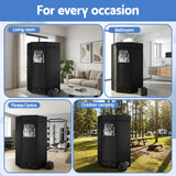 Speciality Appliances: Devanti Portable Steam Sauna Tent 1000W 3L Steamer Pot Full Body Home SPA Timer