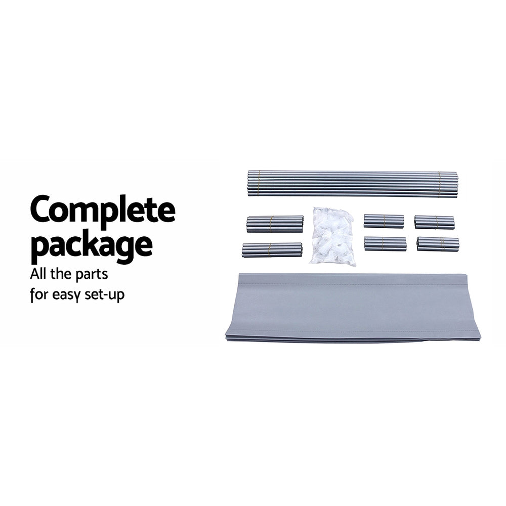 Shoe Storage: Artiss Shoe Rack Cabinet Stackable 10-Tier Grey