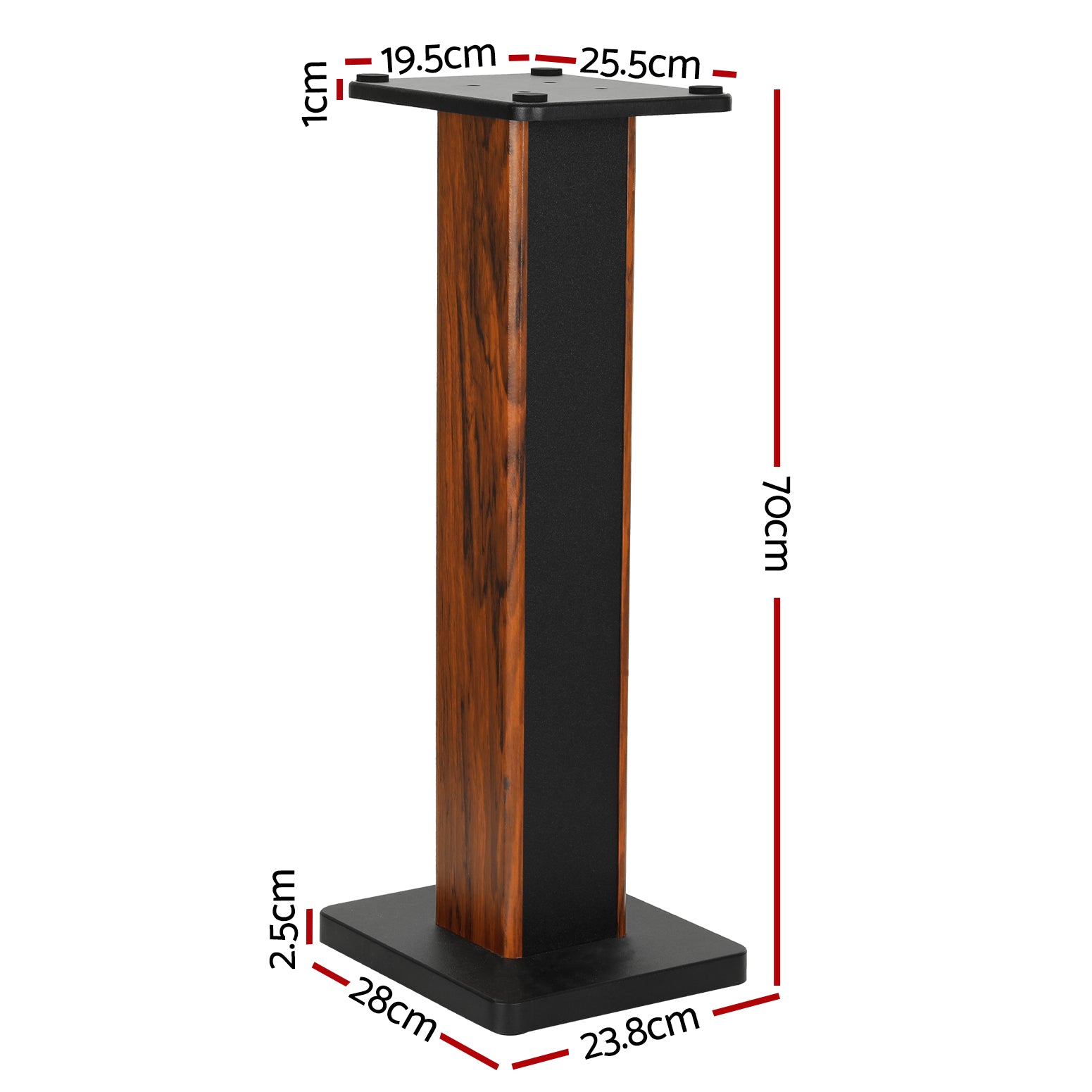 Speaker Accessories: Alpha Speaker Stand 70cm 2pcs