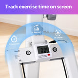 Gym & Training Step: Everfit Step Machine Stair Climber for Home Gym Exercise Foldable LED Display Adjustable Handlebar