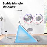 Gym & Training Step: Everfit Step Machine Stair Climber for Home Gym Exercise Foldable LED Display Adjustable Handlebar