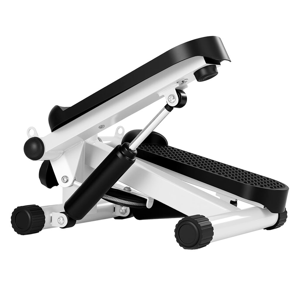 Gym & Training Step: Everfit Mini Stepper with Resistance Rope Aerobic for Exercise Compact Home Workout White