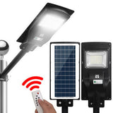 Elegant_Shop-Leier 80 LED Solar Street Light 90W Flood Motion Sensor Remote Outdoor Wall Lamp
