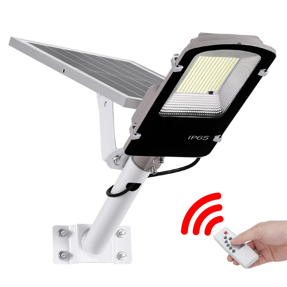 Night Lights & Ambient Lighting: Leier 386 LED Solar Street Light Flood Motion Sensor Remote