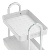 Kitchen & Dining Trolleys: Artiss Storage Trolley Kitchen Cart 3 Tiers Rack Shelf Organiser Wheels White