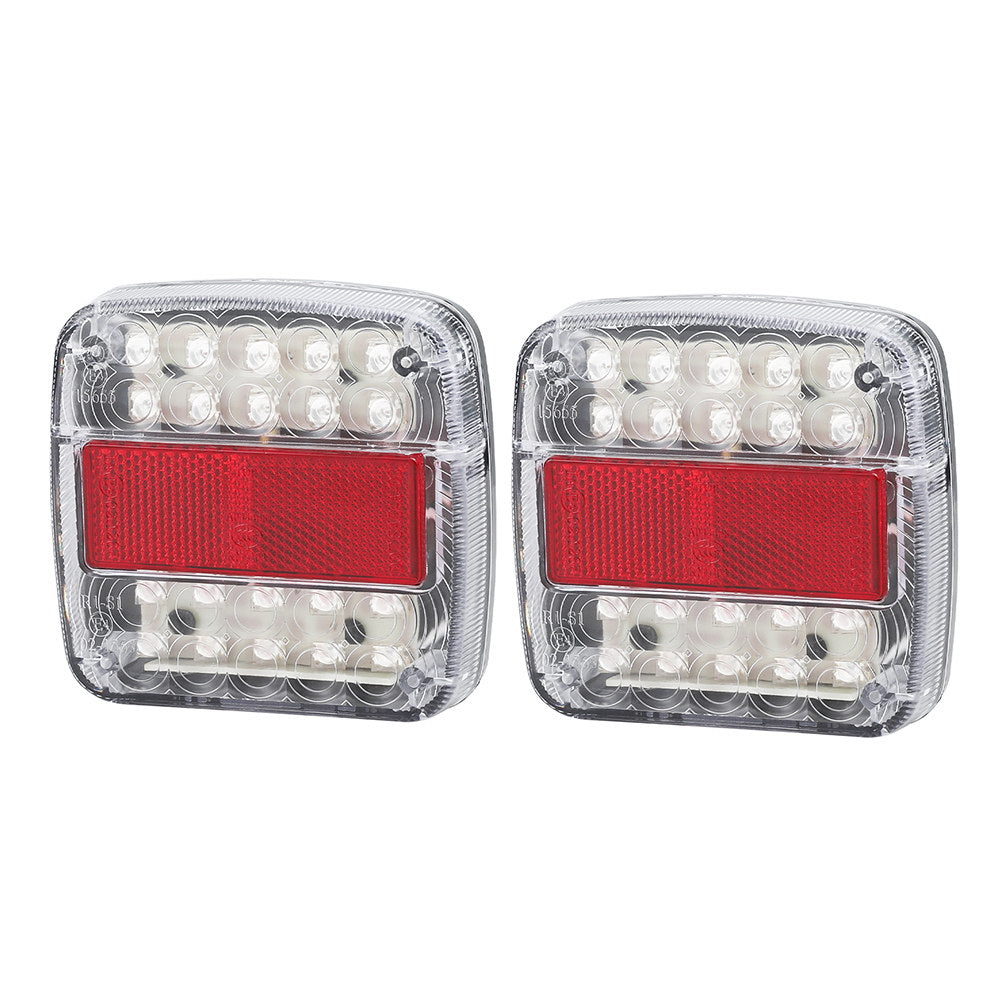 Automotive Lights: Giantz Pair 26 LED Tail Lights Stop Reverse Indicator 12V Ute Trailer Truck