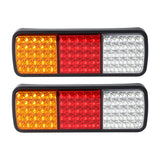 Boating Accessories: Giantz Pair 75 LED Tail Lights Stop Reverse Indicator 12V Ute Trailer Caravan Truck Boat