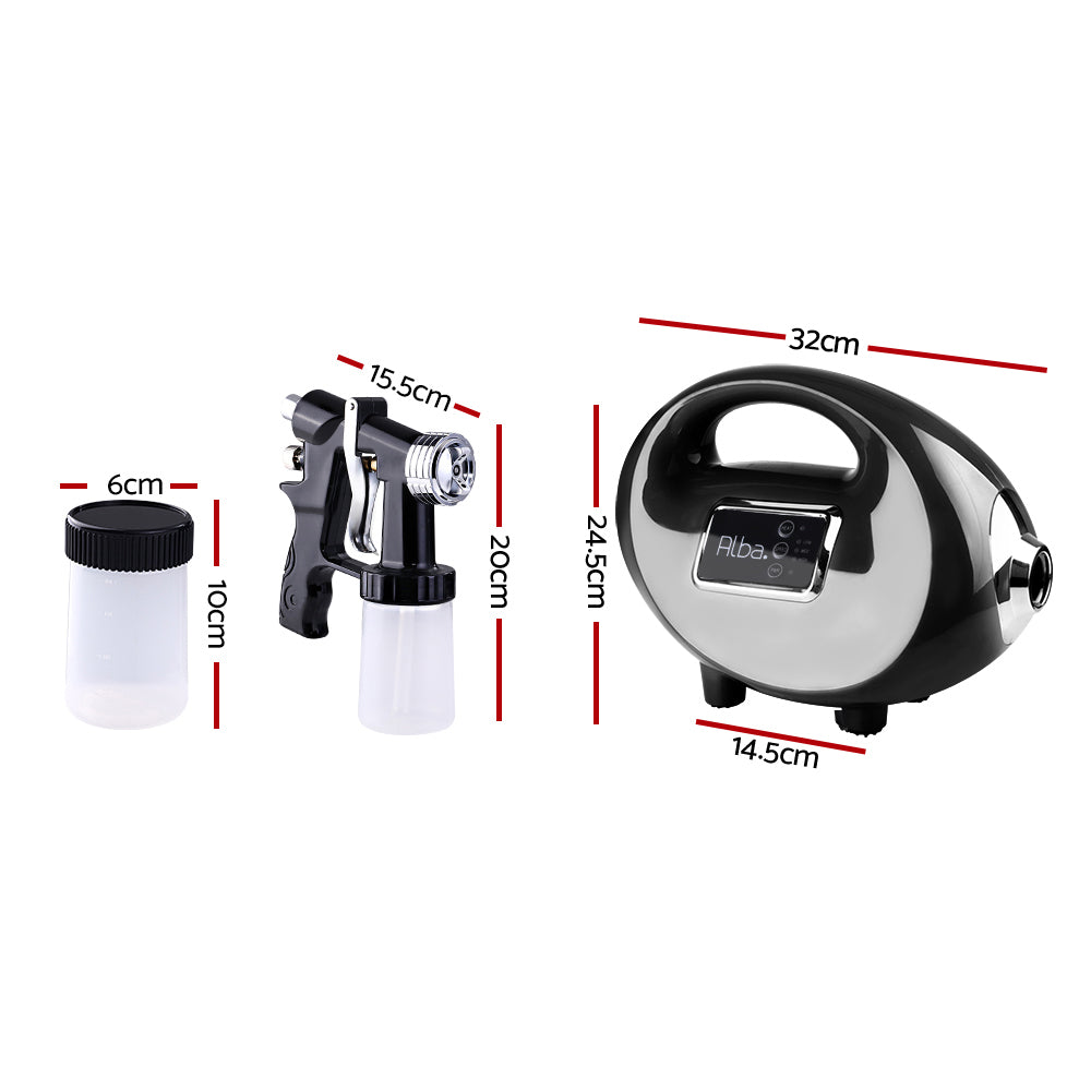 Spray Tanning Equipment: Alba. Spray Tan Machine Spray Gun Spray tent Kit HVLP System Sunless