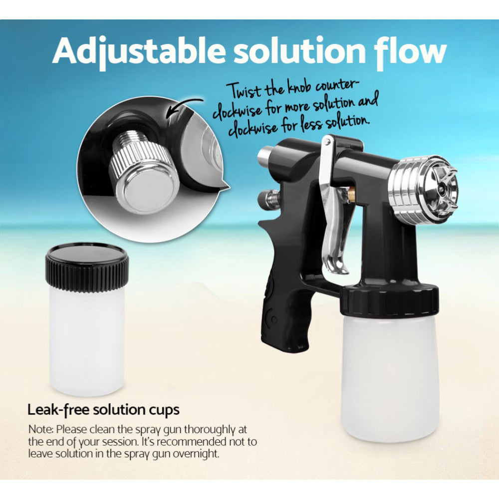 Spray Tanning Equipment: Alba. Spray Tan Machine Spray Gun Spray tent Kit HVLP System Sunless