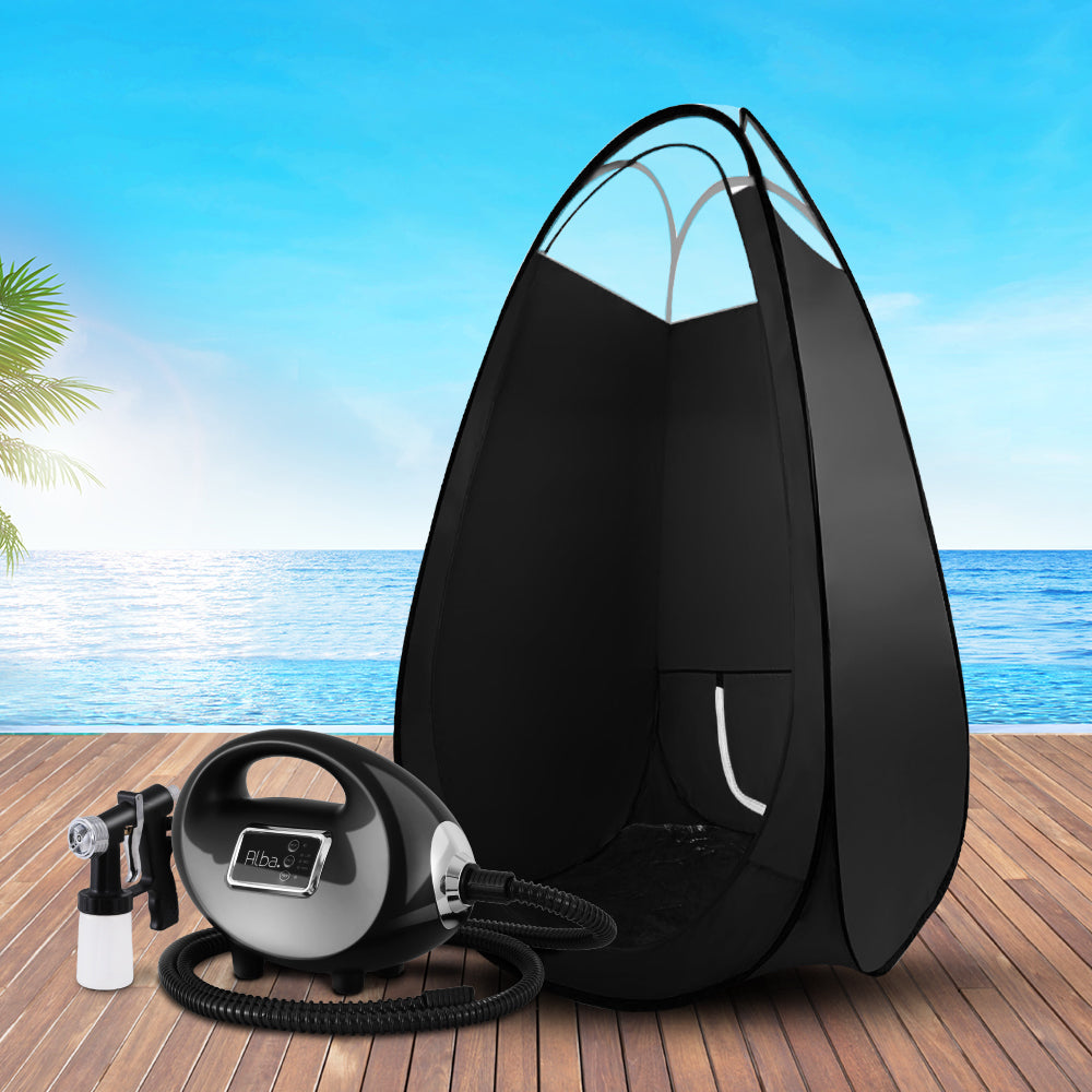Spray Tanning Equipment: Alba. Spray Tan Machine Spray Gun Spray tent Kit HVLP System Sunless