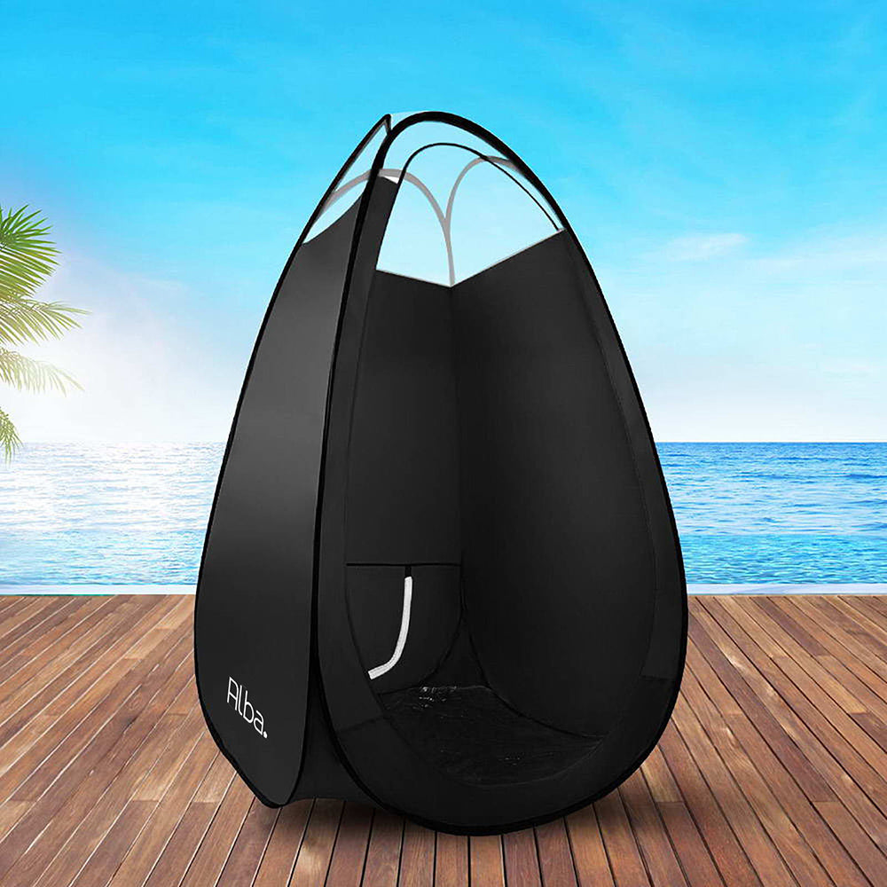 Spray Tanning Equipment: Portable Pop Up Tanning Tent - Black