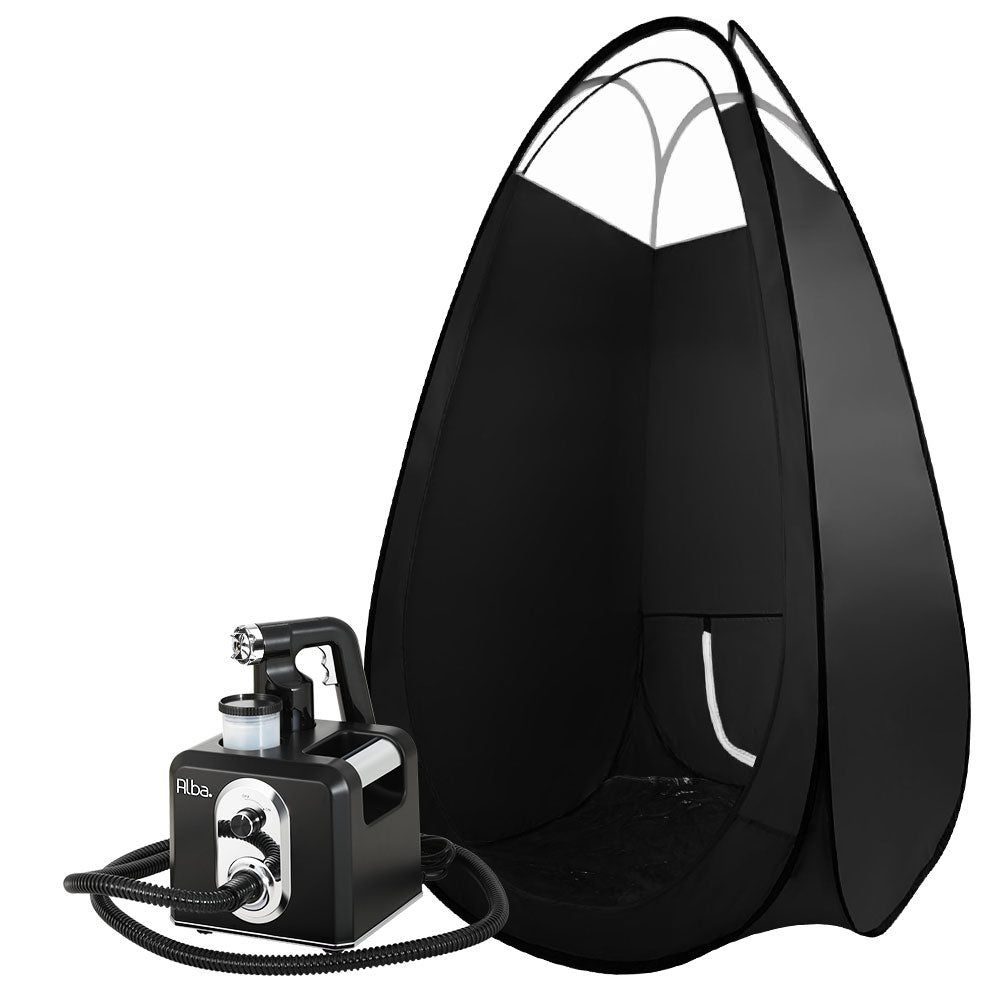 Spray Tanning Equipment: Alba. Spray Tan Machine Tent Sunless Spray Gun HVLP System Professional