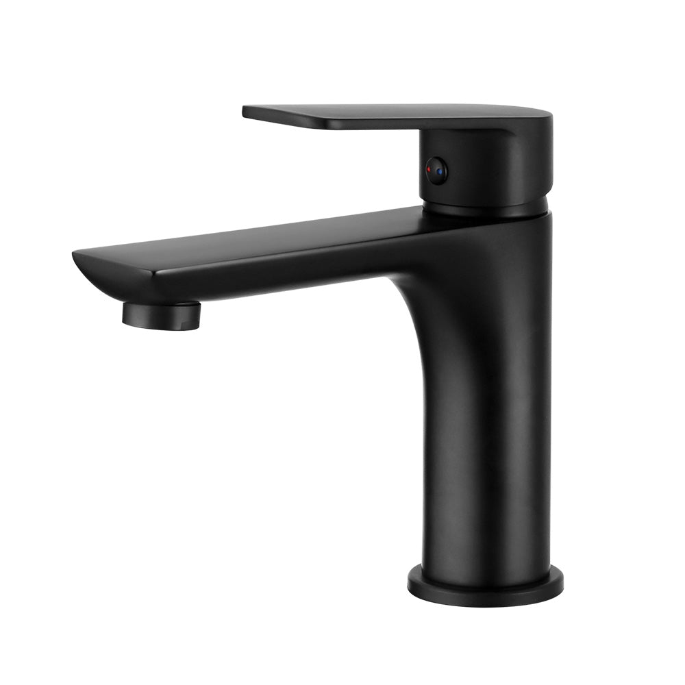 Shower Accessories: Cefito Bathroom Basin Mixer Tap Brass Faucet Vanity Laundry Sink Black