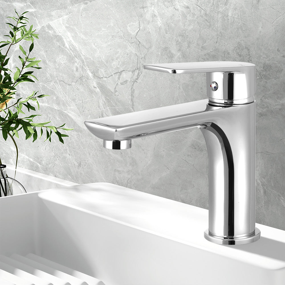 Shower Accessories: Cefito Bathroom Basin Mixer Tap Brass Faucet Vanity Laundry Sink Chrome
