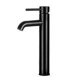 Tap & Sink Accessories: Cefito Bathroom Basin Mixer Tap Round Tall Faucet Vanity Laundry Black
